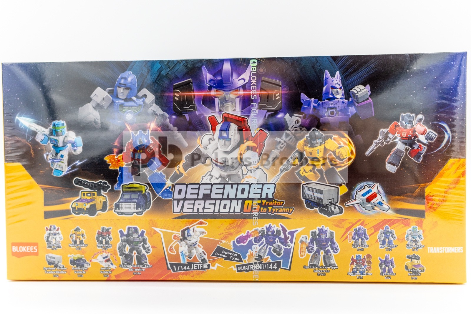 Blokees Transformers Defender Version 05 5 Traitor to Tyranny Sealed Case of 12