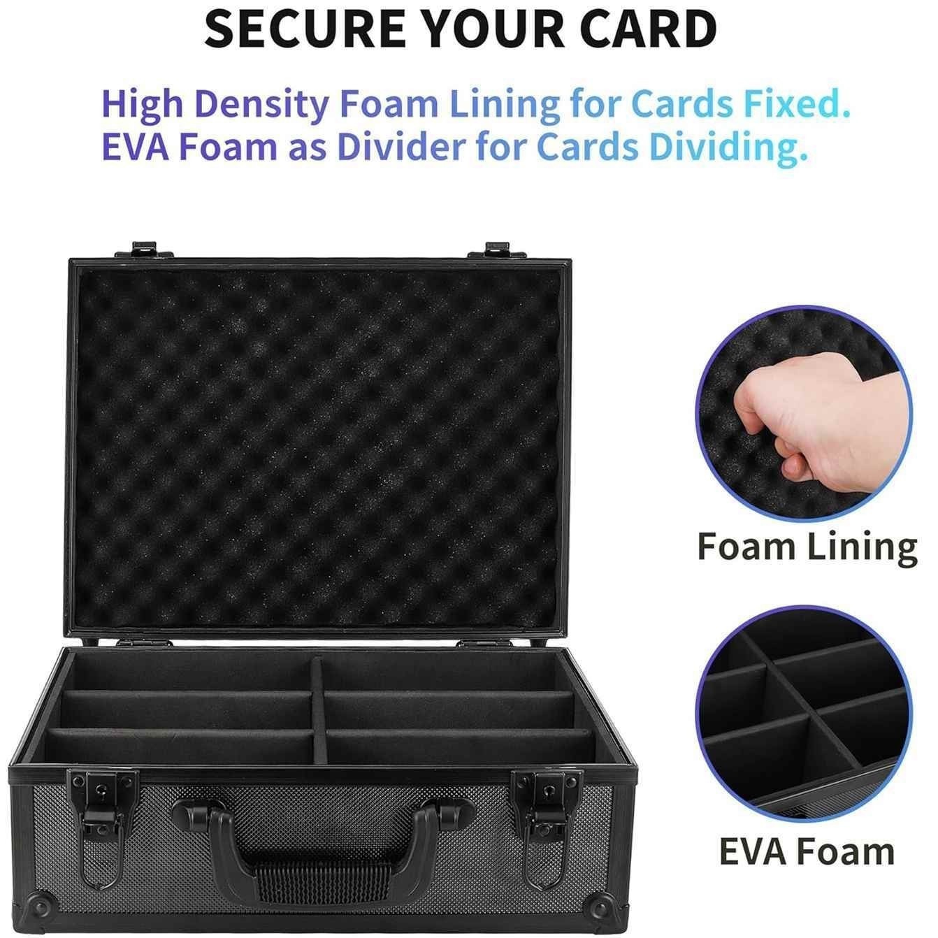 Toploader Trading Sports Cards Graded Card Case Storage Box for 600+ 35PT 3"x4"