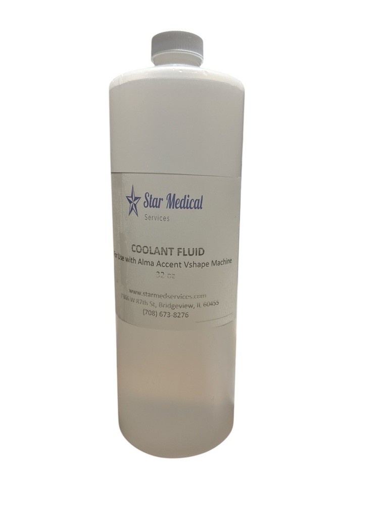 Coolant Fluid 32oz Bottle For Alma Accent Vshape Machine