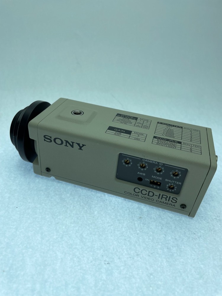 Sony CCD-IRIS DXC-107AP Color Video Camera