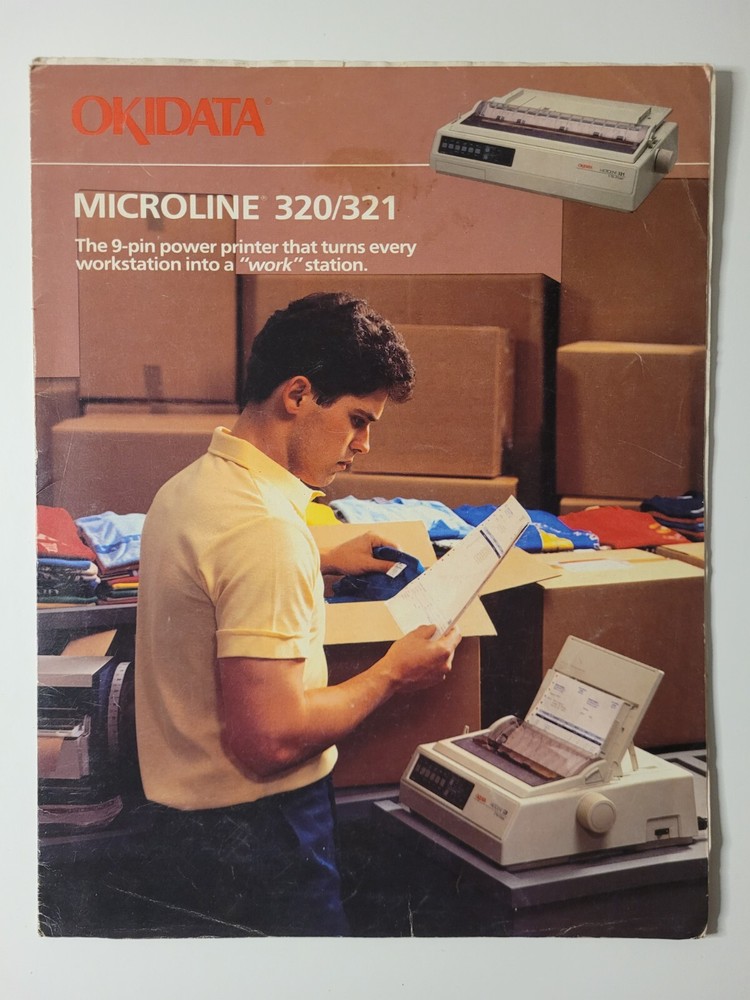 Okidata Microline 320/321 Printer Handbook Printer Handbook Manual