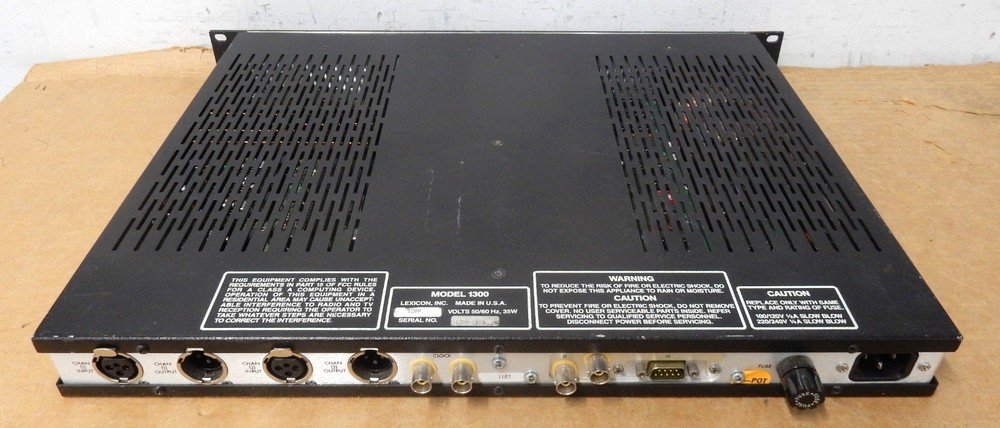 LEXICON 1300S DIGITAL AUDIO DELAY SYNCHRONIZER - Unit Only