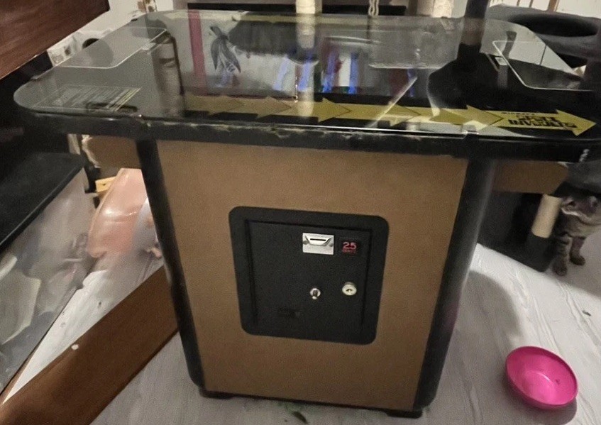 Original SPACE INVADERS Cocktail Table ARCADE MACHINE MIDWAY 1978