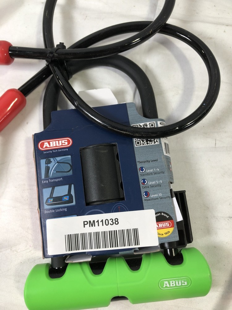 ABUS Ultra Mini 410 + Loop Cable Bike Lock Security Level 8