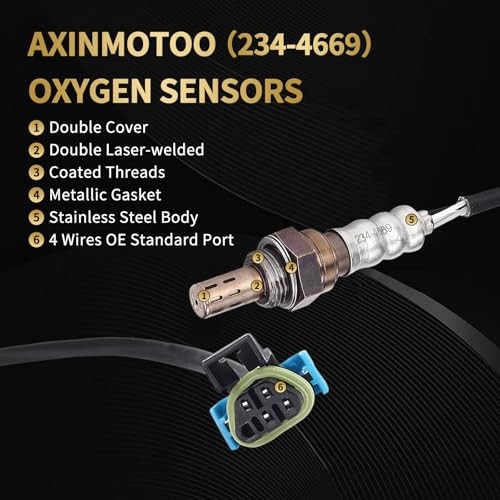 O2 Oxygen Sensor 2PCS Upstream Downstream 234-4669 Replacement for Chevy