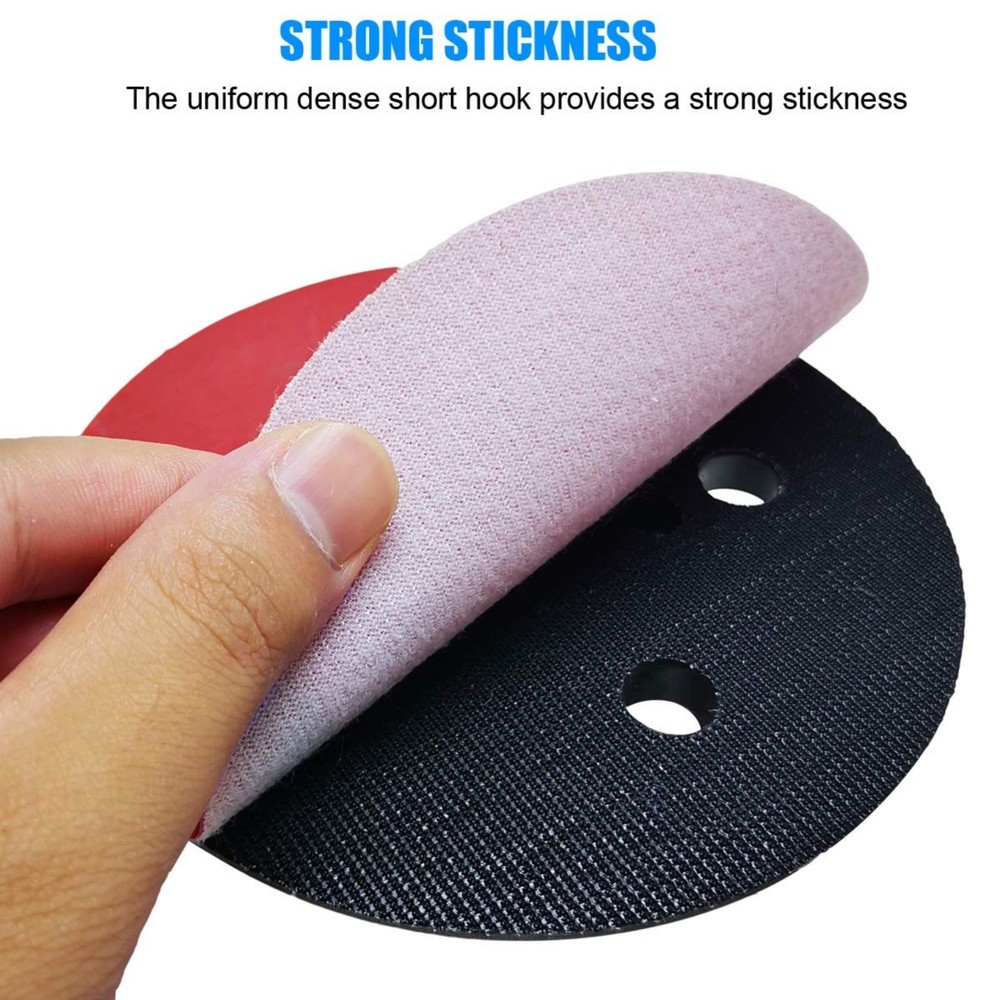 5-Inch Hook & Loop Sander Backing Pad – Replacement Pad with Dust Holes