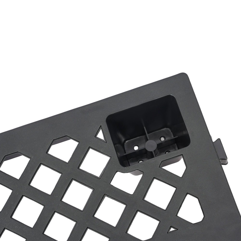 6pcs Plastic Pallets Interlocking Storage Stackable Anti-slip Loading Pallets US