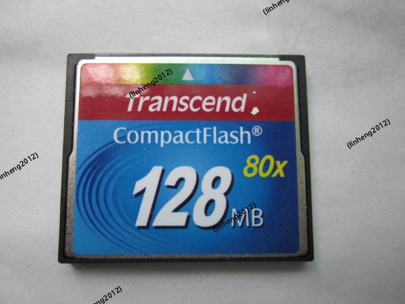 Transcend COMPACTFLASH 128mb  80X Compact Flash CF Memory Card