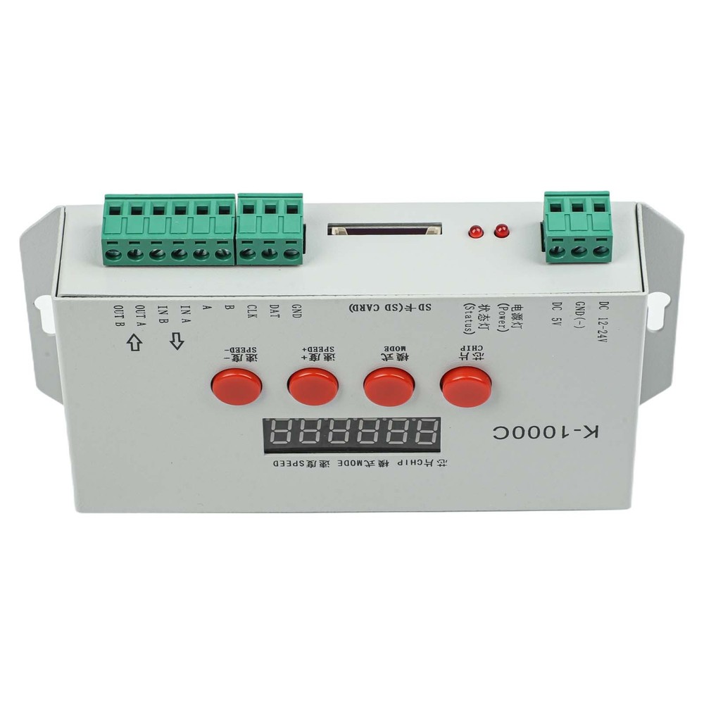 K1000C LED Strip Controller Programmable for Dynamic Lighting Effects and