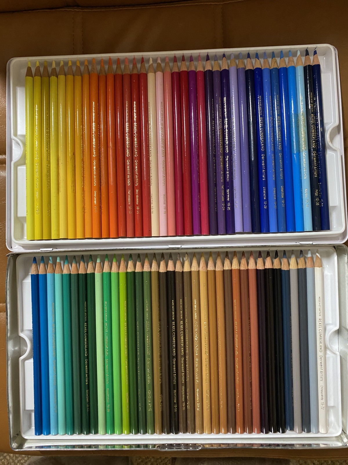 Rexel Cumberland Derwent Artist Pencils 72 Complete Set