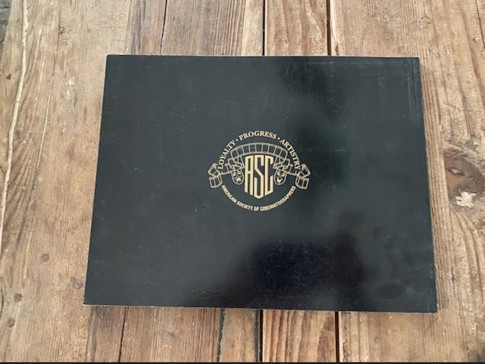 23th Annual ASC Awards booklet
