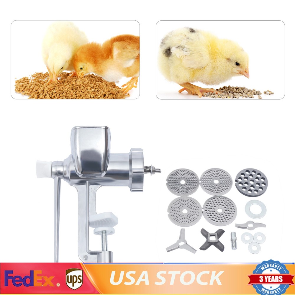 Manual Pet Feed Pellet Making Machine Household Poultry Birds Processing Machine