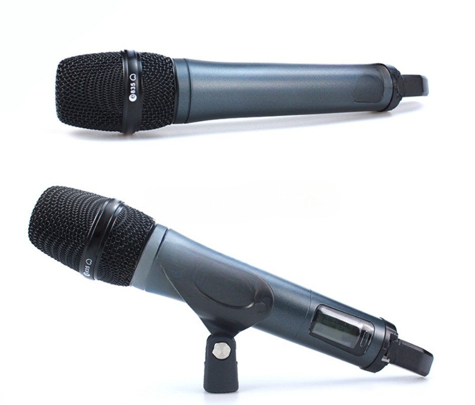 Professional UHF Wireless Microphone System with Receiver E835 Microphone