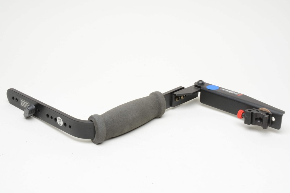 Stroboframe Quick flip 35mm camera flash bracket, Nice & Clean