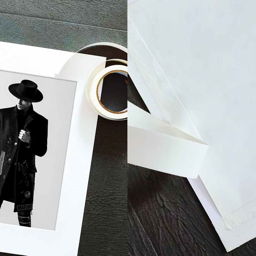 Linen Hinging Tape - Self-Adhesive Hinging Tape for Prints Matte Frames, Artwork