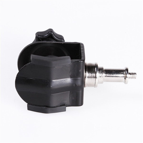 Heavy Duty Clamp U Clip Type Bracket Mount Studio Camera Flash Light Stand black