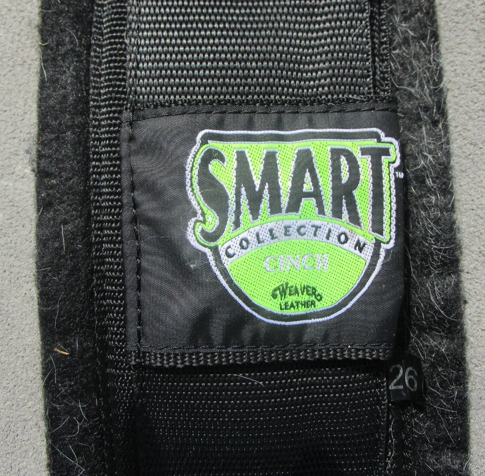 26'' WEAVER SMART CINCH BLACK FELT BACK WESTERN