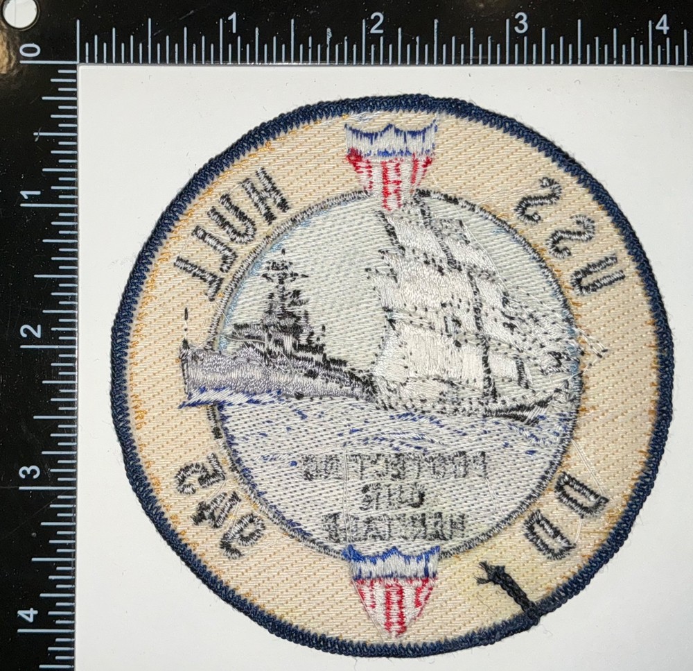 Cold War USN US Navy USS Hull DD-945 Patch