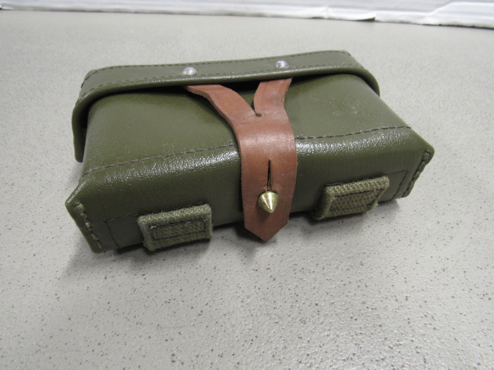 Chinese SKS Stripper Clip Ammo Pouch 7.62 Chicom Viet Cong Unused New Old Stock