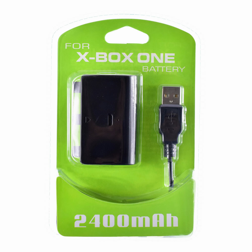 Rechargeable Batteries + USB Charger for Xbox One / one S / X / Elite Controller