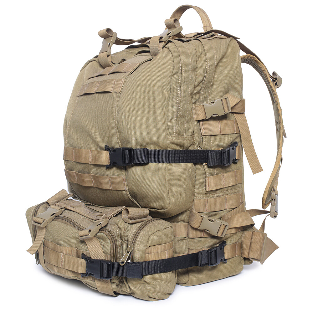 4pcs Tactical Molle Fixed Strap Backpack Straps Nylon Accessories with Buckle