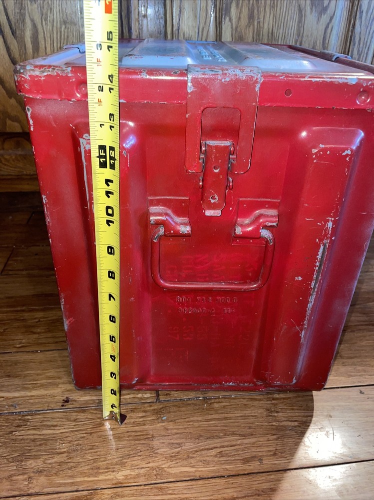 Vintage 1950's  AMMO COMPONENT BOX METAL MK2 MOD 0