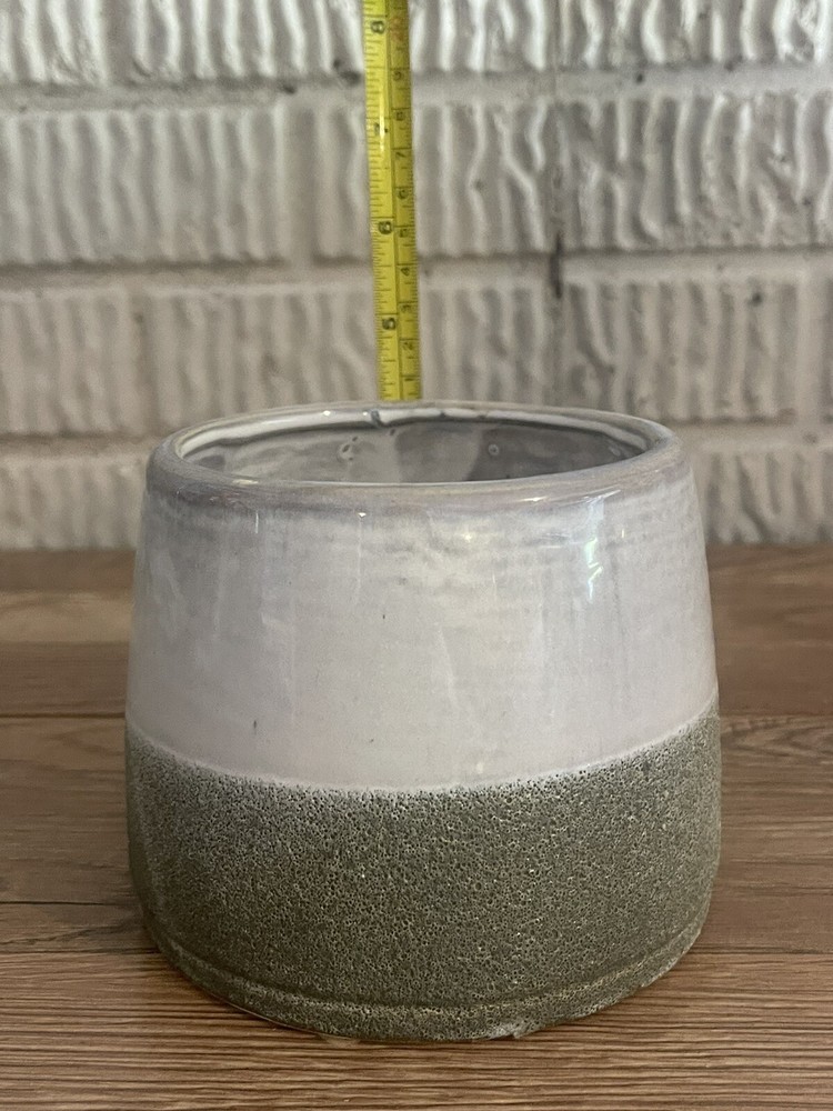 Two Toned Planter Ceramic