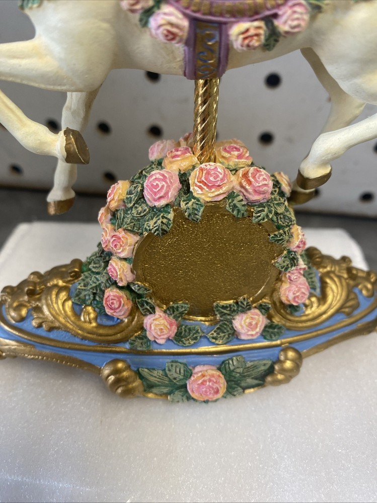 The Carousel Rose Clock (hand Painted, Limited Edition) NEW!!!!