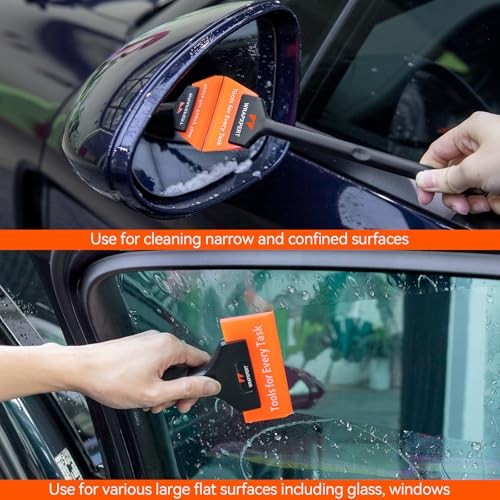 Window Tint Tools 2Pack, Small Squeegee 5 inch & Mini Squeegee for Car