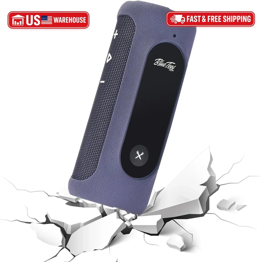 Silicone Protective Case Compatible with Blue Tees Golf Speaker+ GPS Speaker,Blu