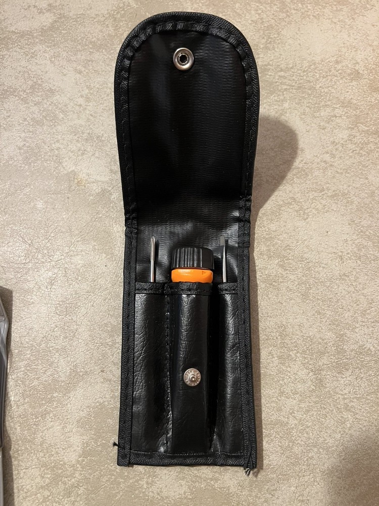 Snap-on Tools Mini Ratcheting Screwdriver Set SSDMRM103O Orange Handle