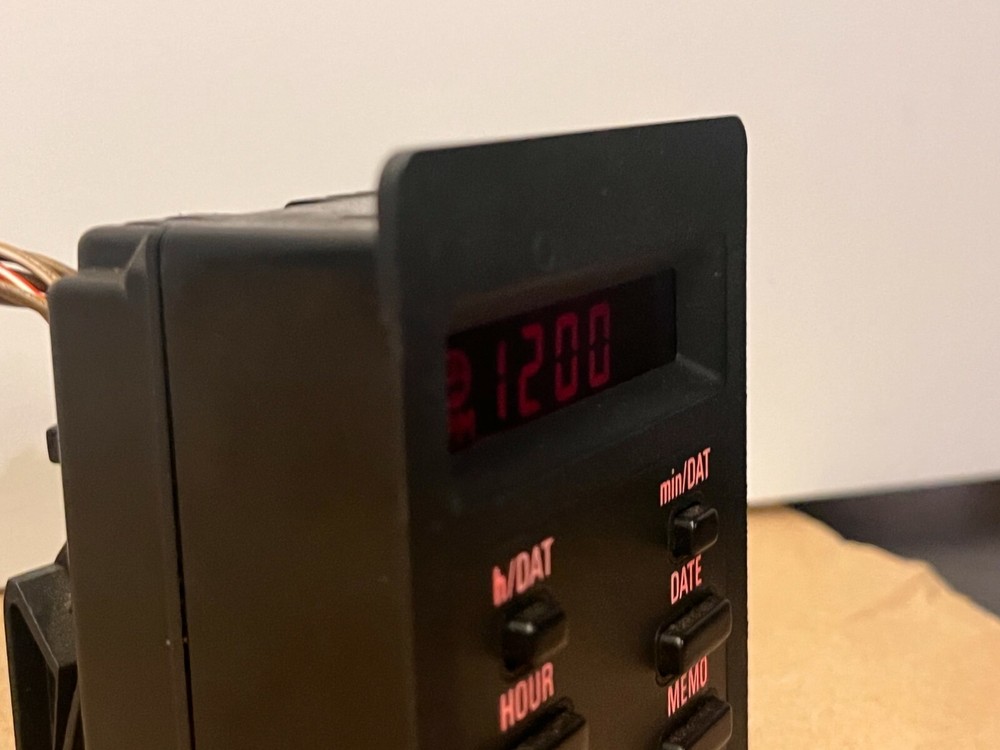 NEW LCD Screen Display Repair for BMW E30 6 Button OBC Clock On Board Computer