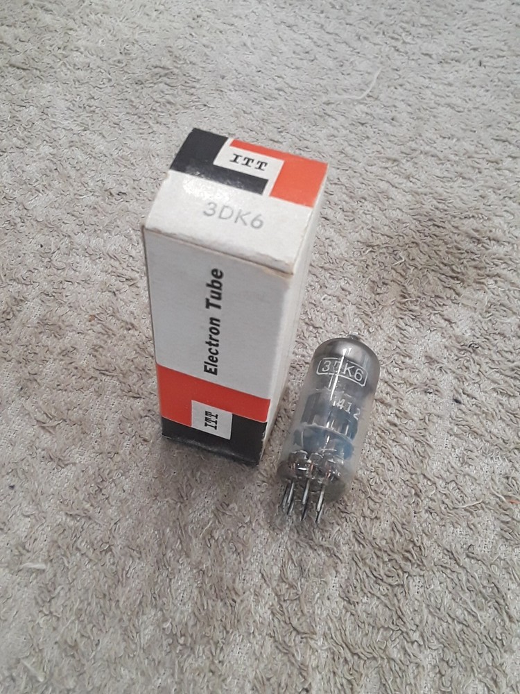 NOS ITT 3DK6 Vacuum Tube
