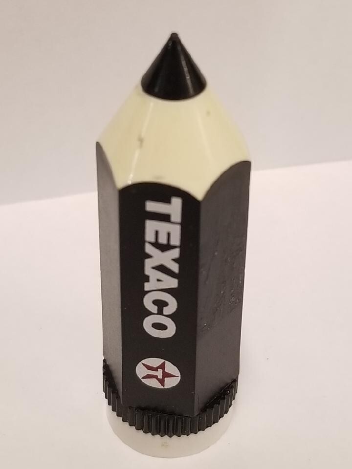 Plastic Texaco Pencil Pencil Sharpener