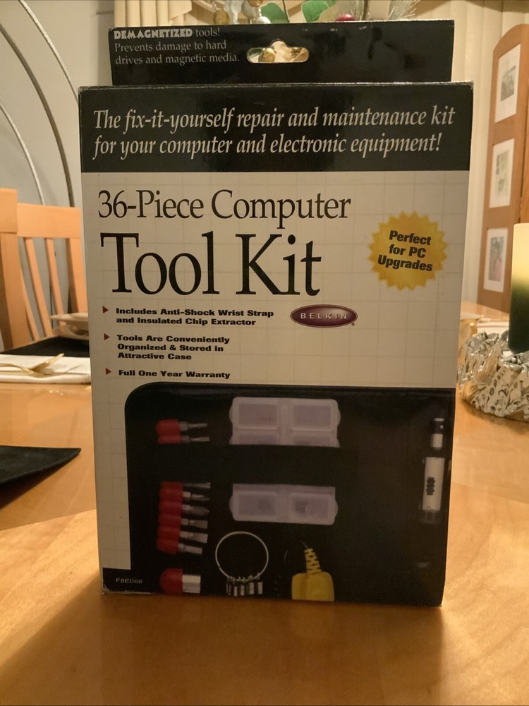 Belkin 36- Piece Computer Tool Kit New