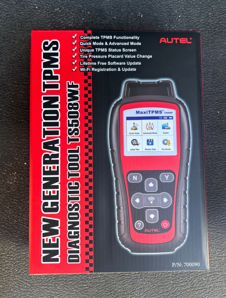 Autel MaxiTPMS TS508WF TPMS Relearn Tool Sensor Programming Activate OBD2 NEW