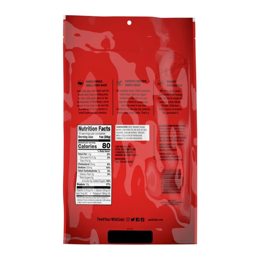 10oz Jack Link's Original Beef Tender Bites 1/1 Count