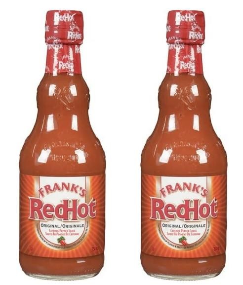 Frank's RedHot, Hot Sauce, Original, 354mL (Imported From Canada) (2 Pack)