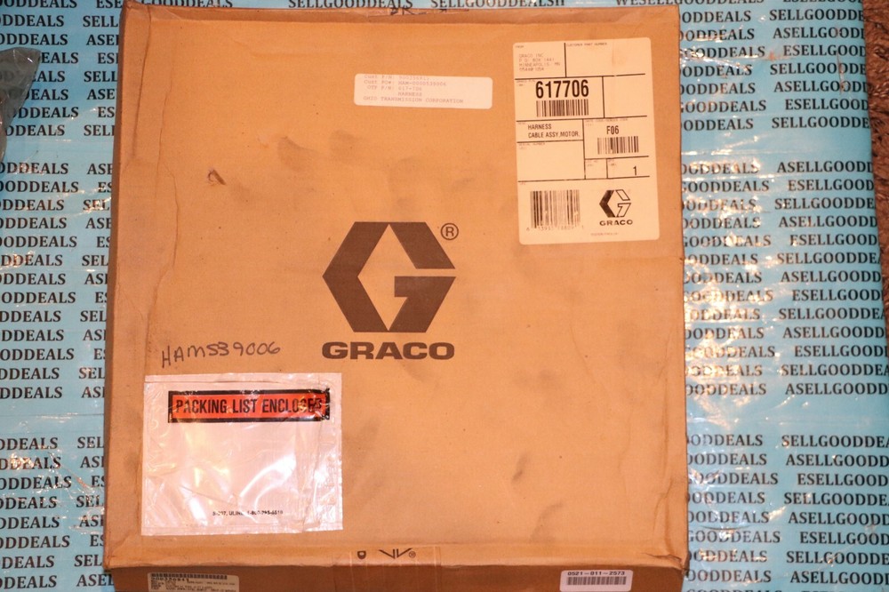 Graco 617706 Harness Cable Assembly New
