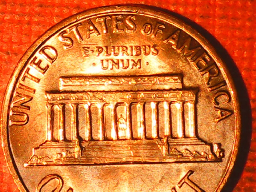 1973 Penny Struck Through Reverse