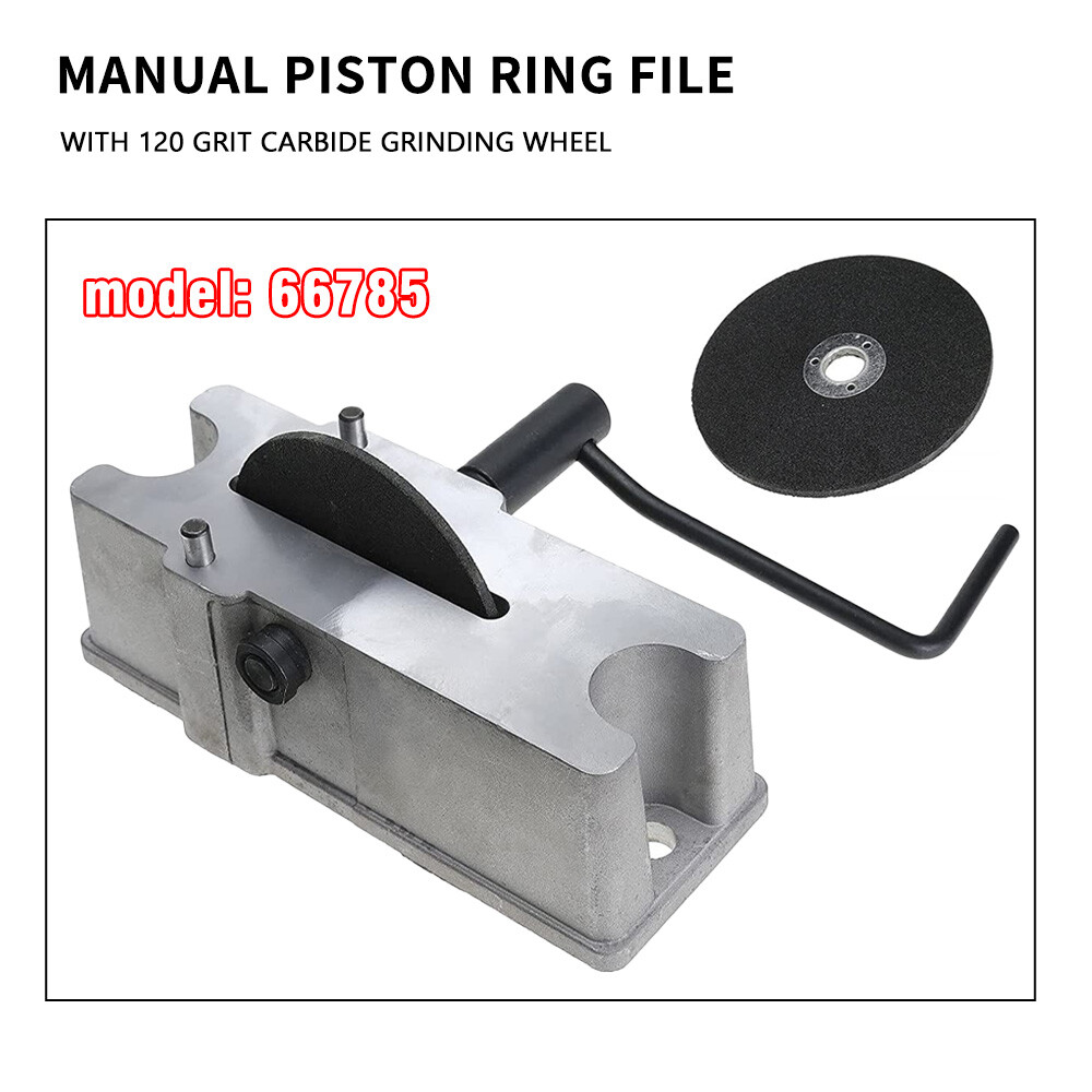 66785 Performance Engine Piston Ring Filer Grinder Grinding Proper End Gap US