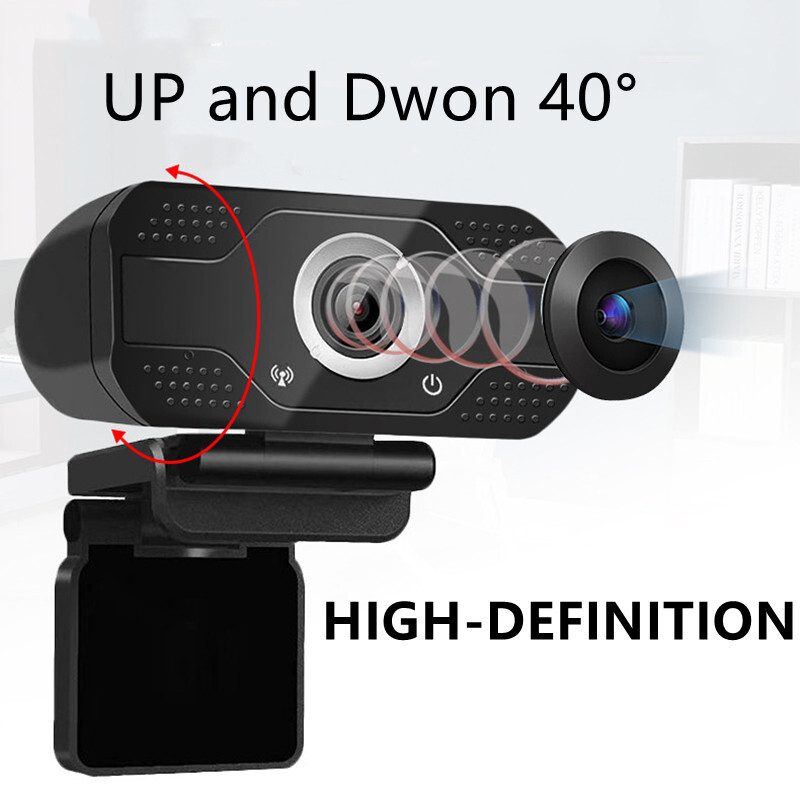 1080 Full HD Autofocus USB Web Camera for PC Desktop & Laptop Microphone Webcams
