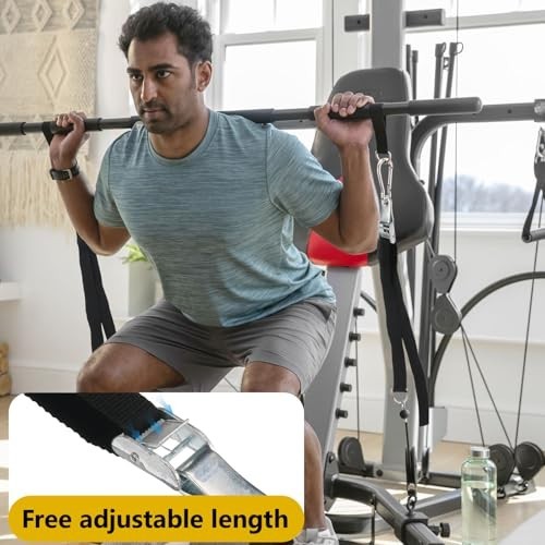 Squat Bar Extension for Bowflex Xtreme 2 SE - Compatible Squat Straps & Attachme