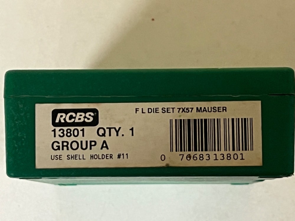 RCBS 13801 7x57 Mauser 2 Die Set