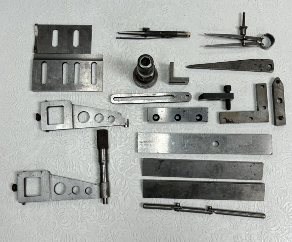 Assorted Lot Of Machining Tools