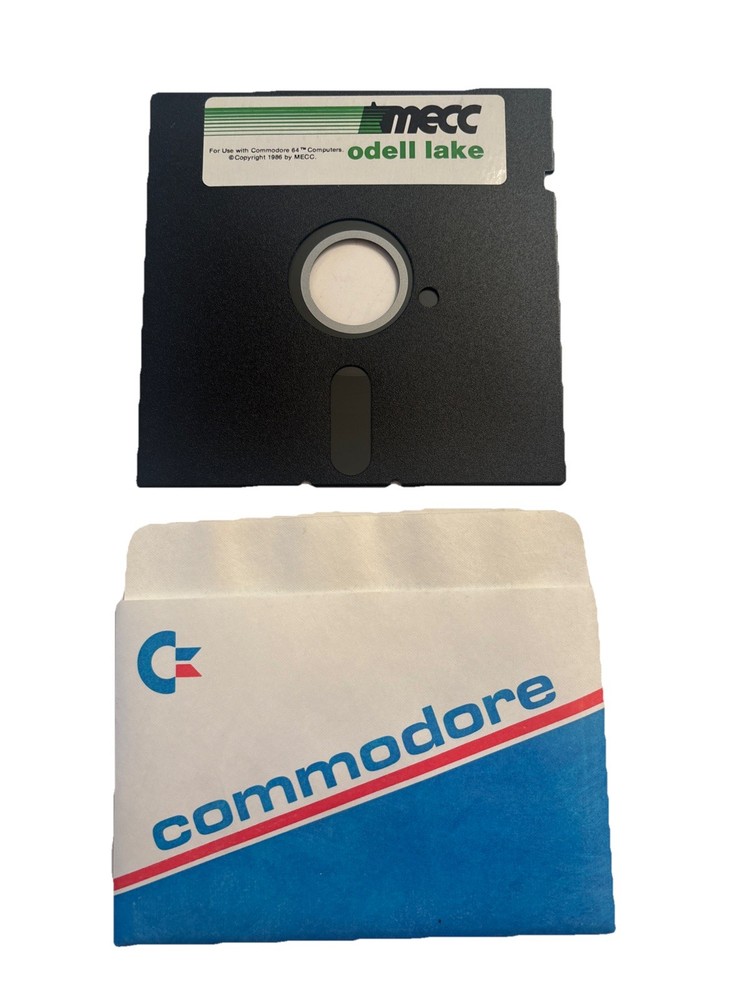 Odell Lake Commodore 64 MECC 1986 Floppy Disk
