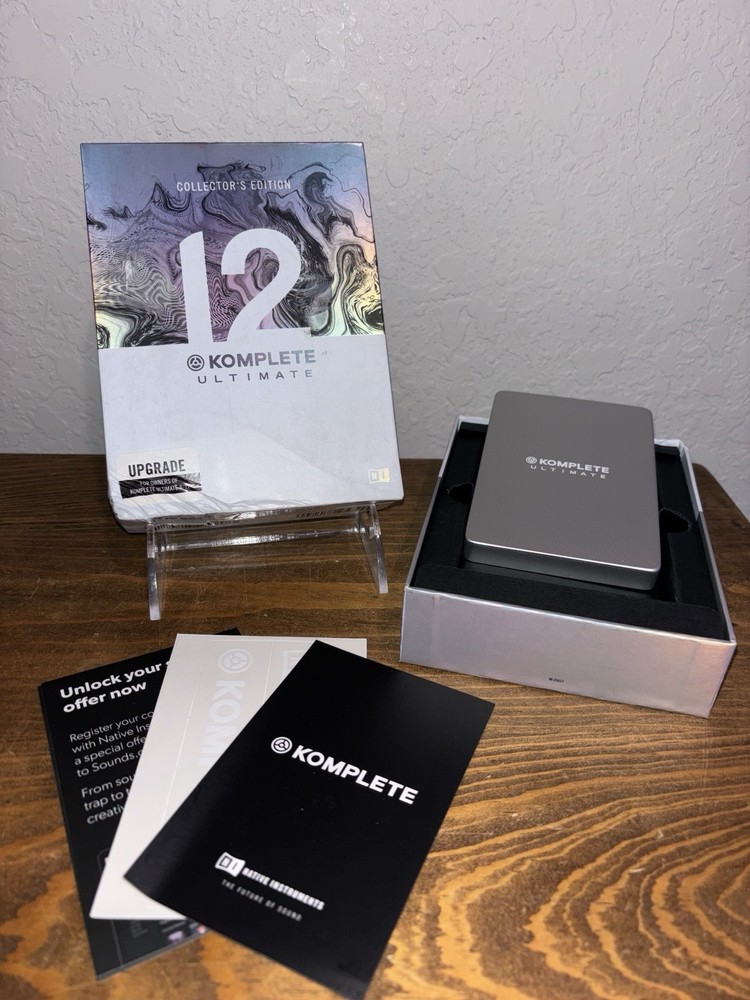 Native Instruments Komplete 12 Ultimate Complete UPGRADE ONLY  For 8-12