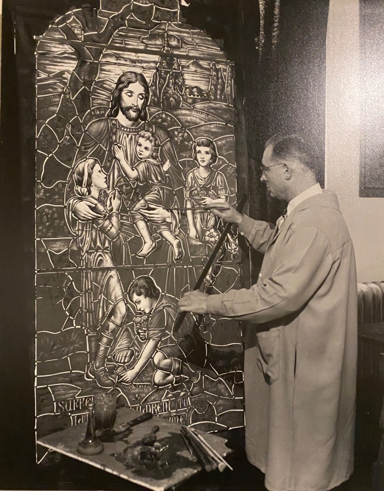 STAINED GLASS WINDOW Henry Keck