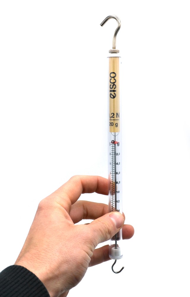Eisco Labs Premium Dynamometer - 0.2N / 20G Spring Scale