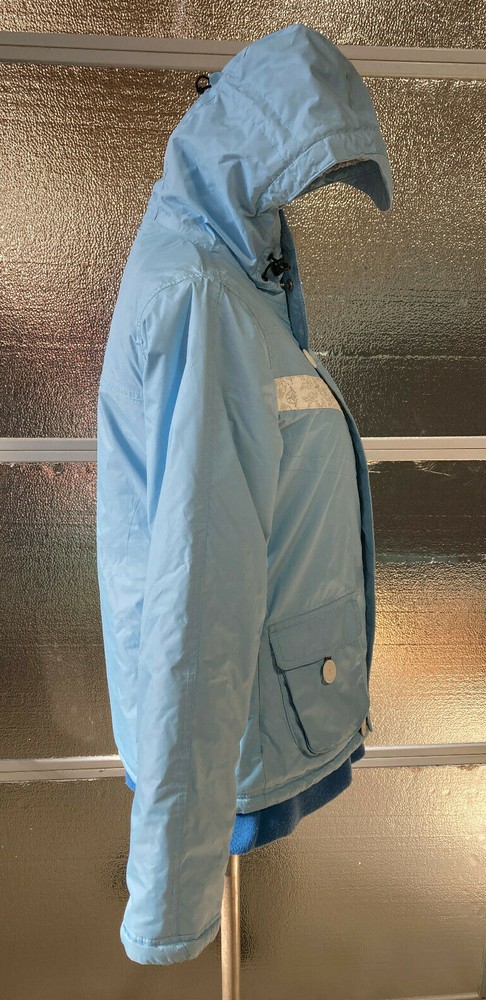 Sims Snowboard Jacket - Womens Medium - Ski Winter - Light Blue - Super Cute